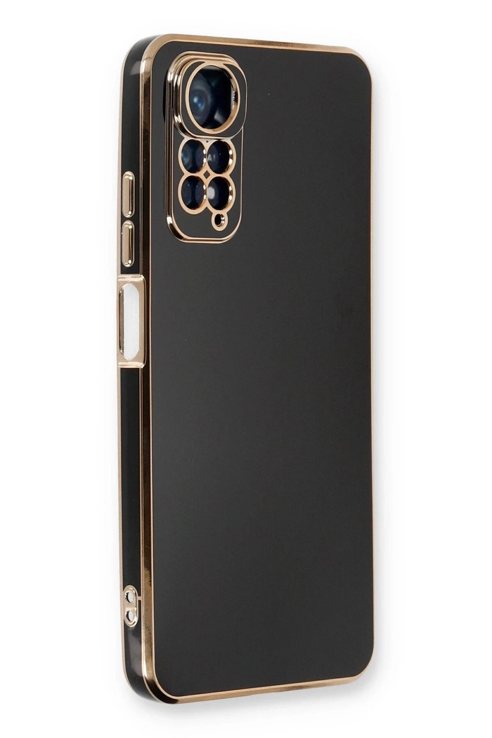 Mey İthalat®   Redmi Note 11 Kılıf Volet Silikon - Siyah