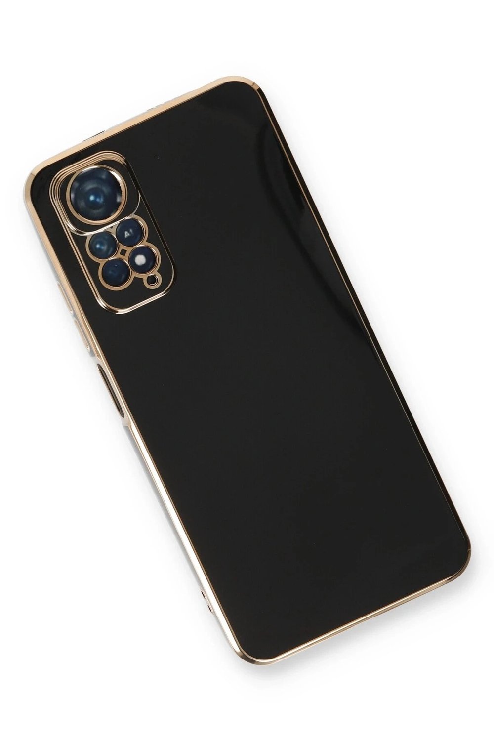 Mey İthalat®   Redmi Note 11 Kılıf Volet Silikon - Siyah