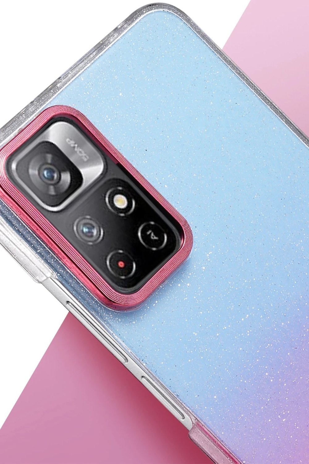 Mey İthalat®   Redmi Note 11 Pro Glossy Kapak - Çöl Titanyum