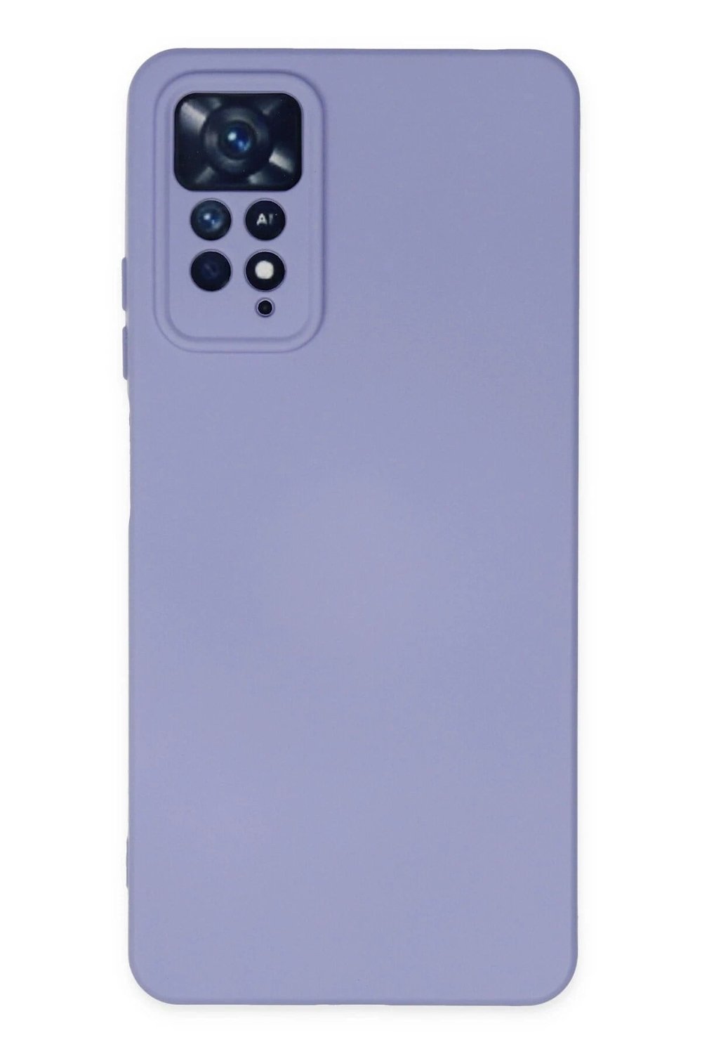 Mey İthalat®   Redmi Note 11 Pro Kılıf Nano içi Kadife Silikon - Lila