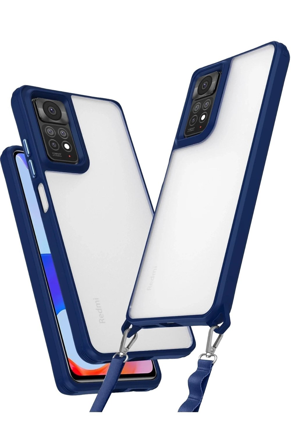 Mey İthalat®   Redmi Note 11 Pro Kılıf Penta Silikon Kılıf - Lacivert