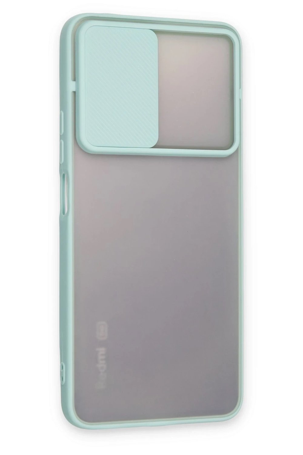 Mey İthalat®   Redmi Note 11 Pro Plus 5G Kılıf Palm Buzlu Kamera Sürgülü Silikon - Turkuaz