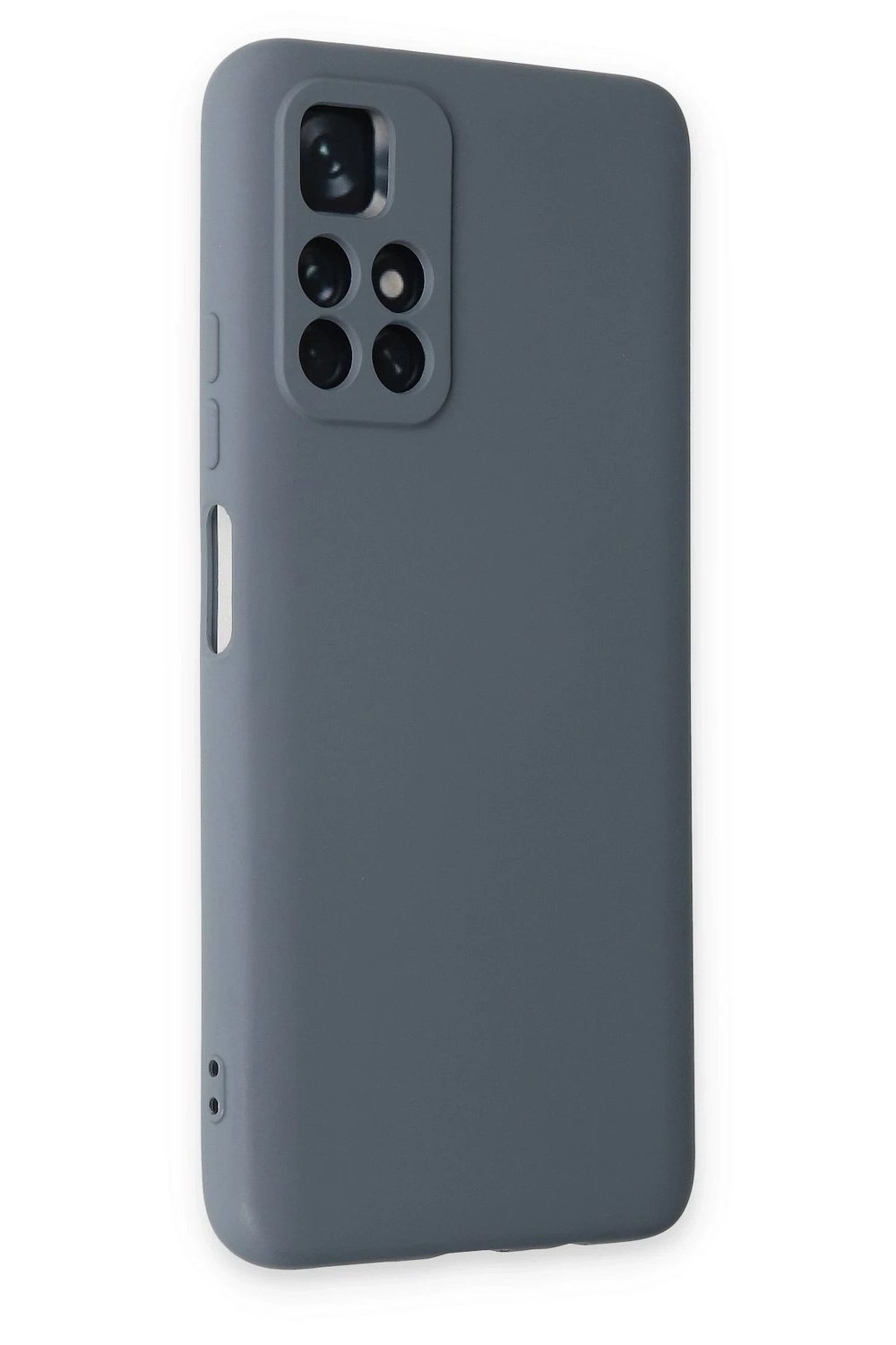 Mey İthalat®   Redmi Note 11T Kılıf Nano içi Kadife Silikon - Gri