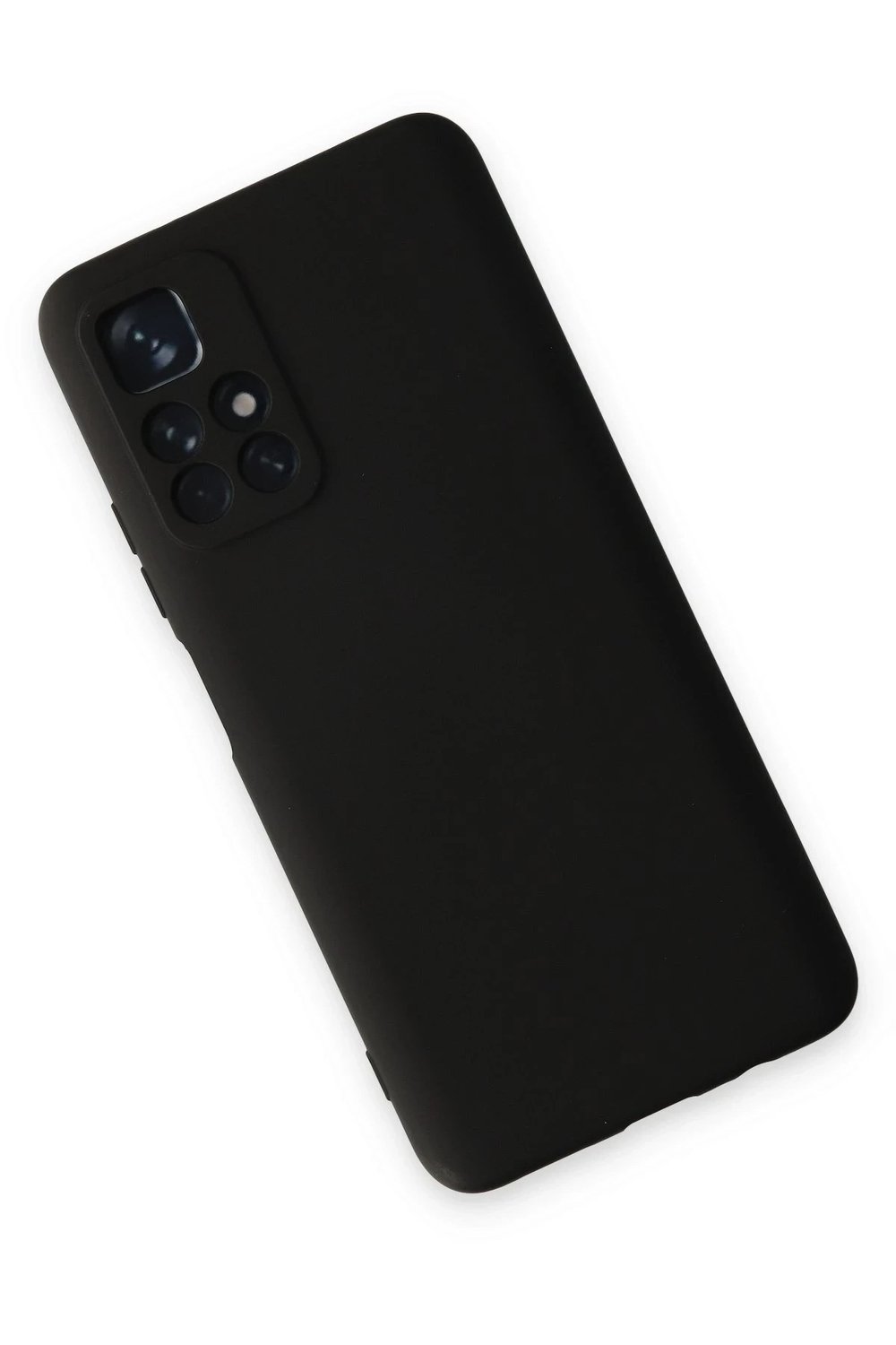 Mey İthalat®   Redmi Note 11T Kılıf Nano içi Kadife Silikon - Siyah