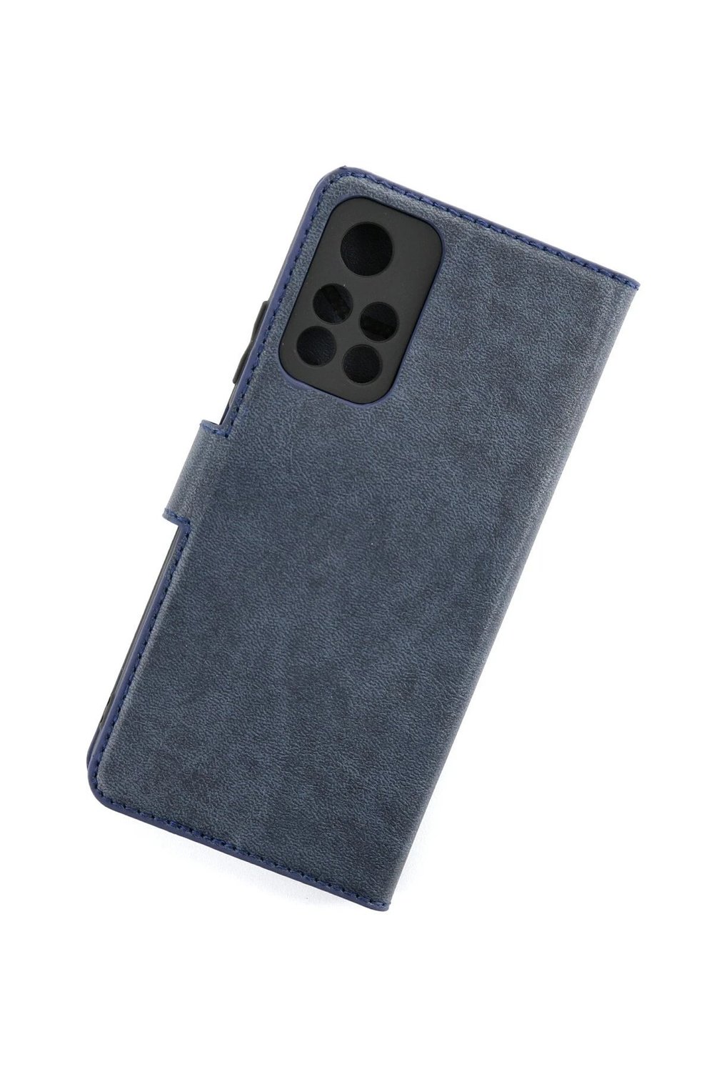 Mey İthalat®   Redmi Note 11T Kılıf Trend S Plus Kapaklı Kılıf - Lacivert