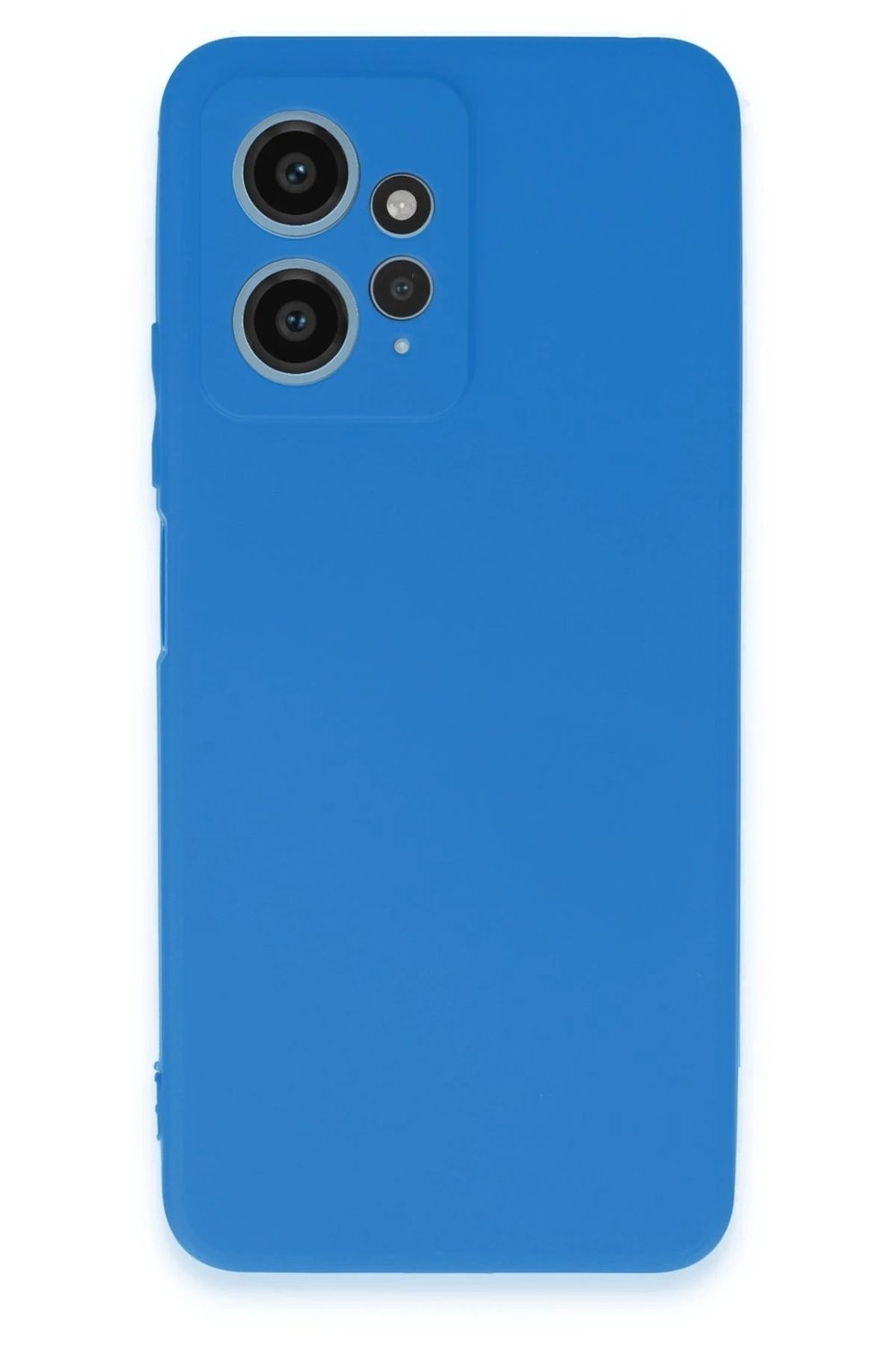 Mey İthalat®   Redmi Note 12 4G Kılıf First Silikon - Mavi