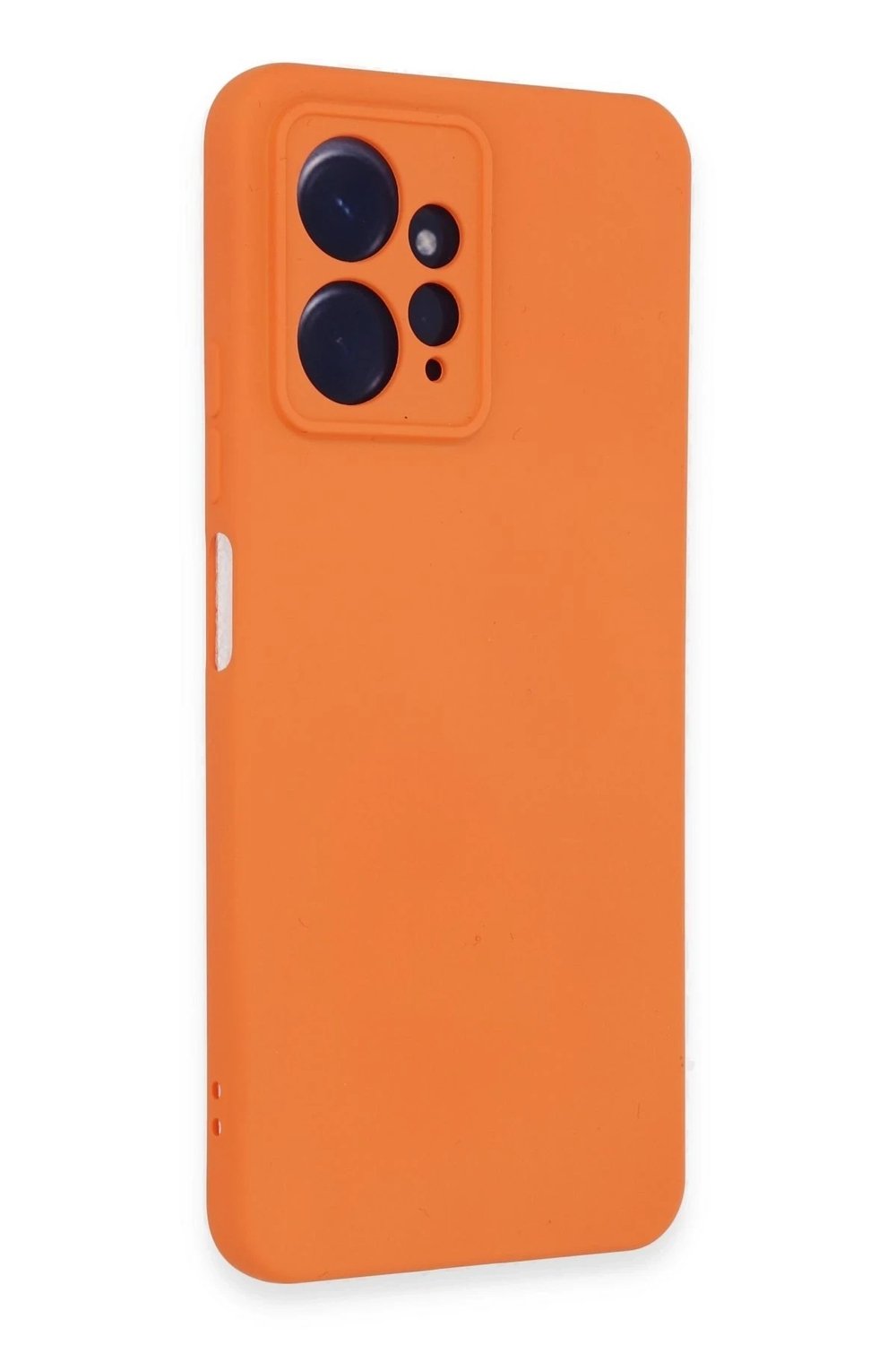 Mey İthalat®   Redmi Note 12 4G Kılıf Nano içi Kadife Silikon - Turuncu
