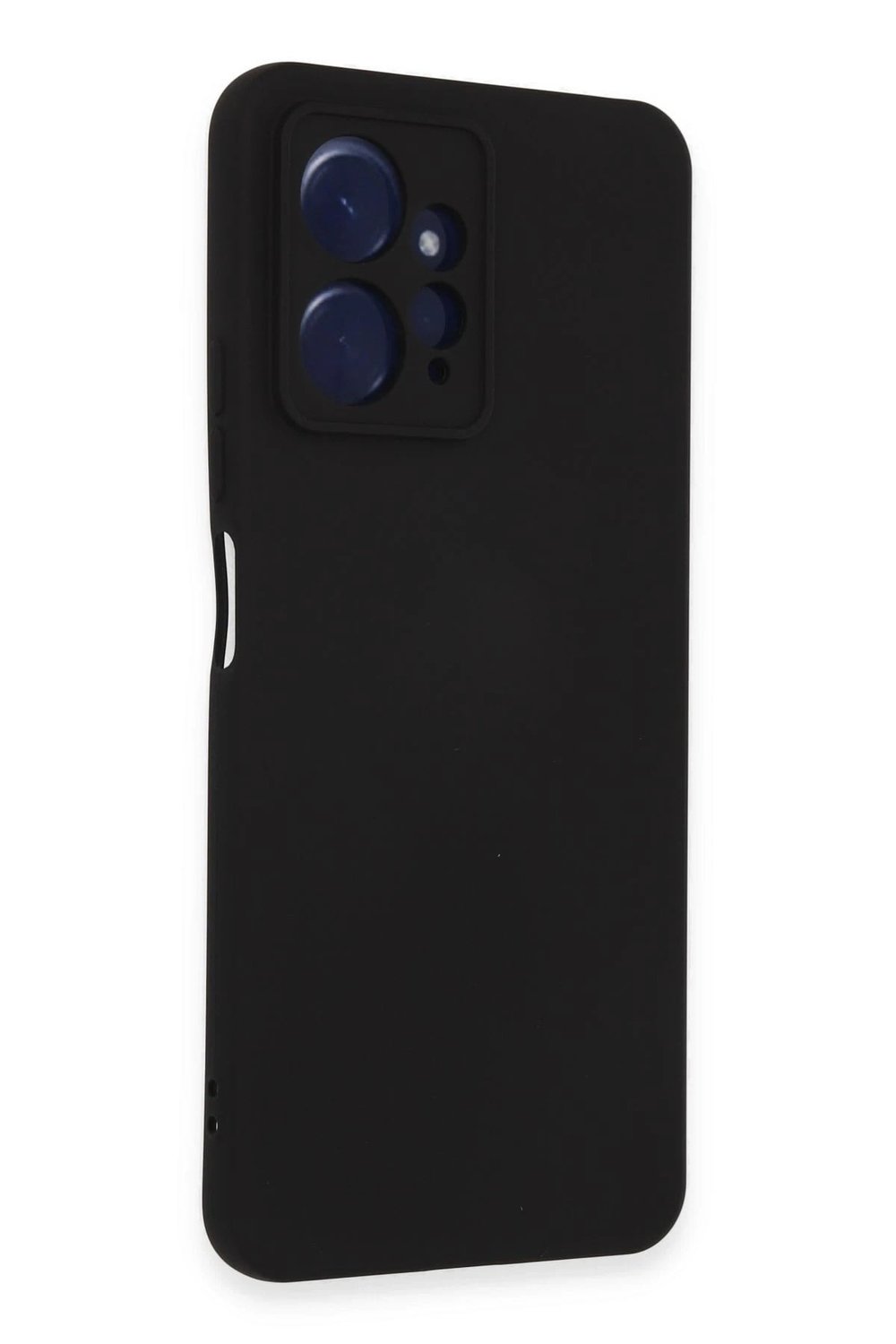 Mey İthalat®   Redmi Note 12 4G Kılıf Nano içi Kadife Silikon - Siyah