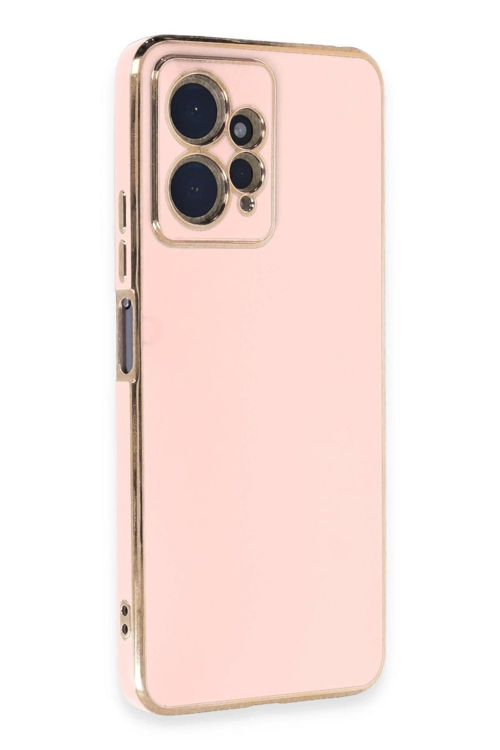 Mey İthalat®   Redmi Note 12 4G Kılıf Volet Silikon - Pembe