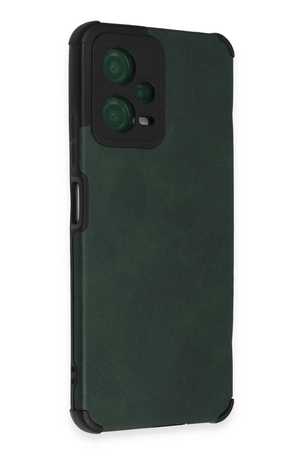 Mey İthalat®   Redmi Note 12 5G Kılıf Loop Deri Silikon - Yeşil