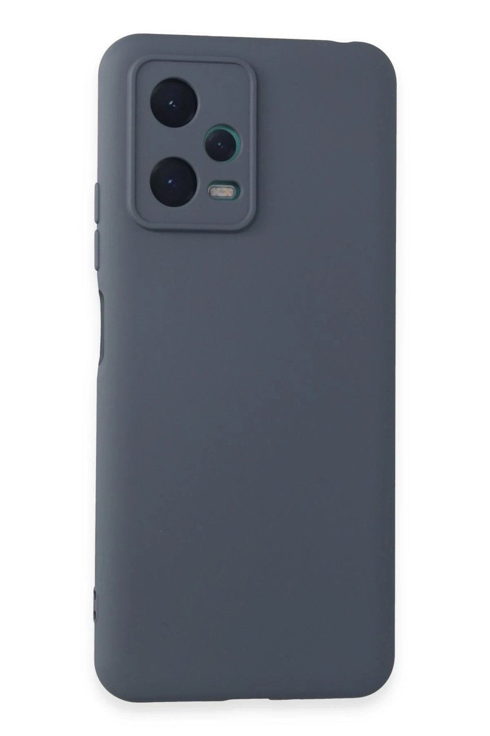 Mey İthalat®   Redmi Note 12 5G Kılıf Nano içi Kadife Silikon - Gri