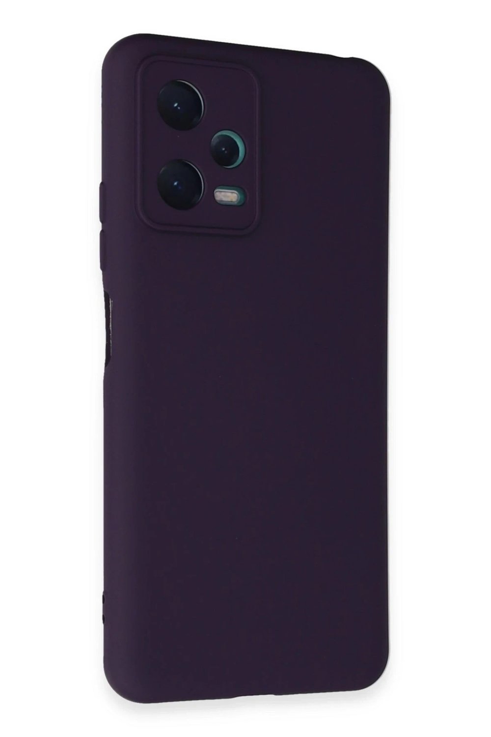 Mey İthalat®   Redmi Note 12 5G Kılıf Nano içi Kadife Silikon - Mor