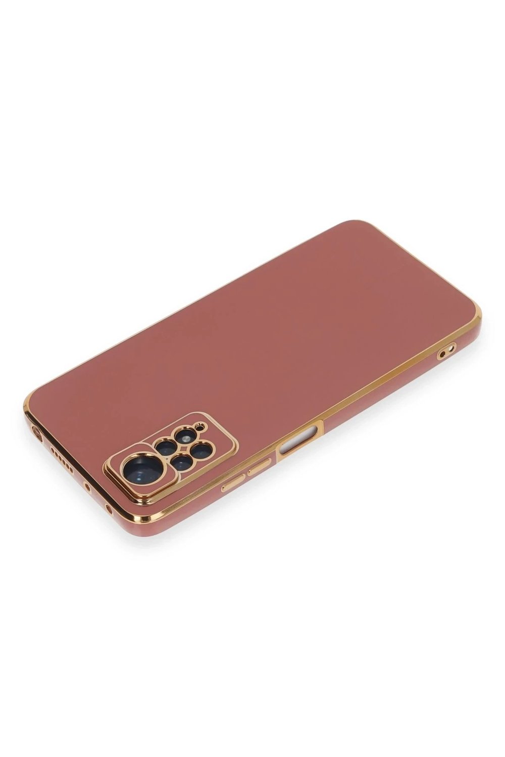 Mey İthalat®   Redmi Note 12 Pro 4G Kılıf Volet Silikon - Kırmızı