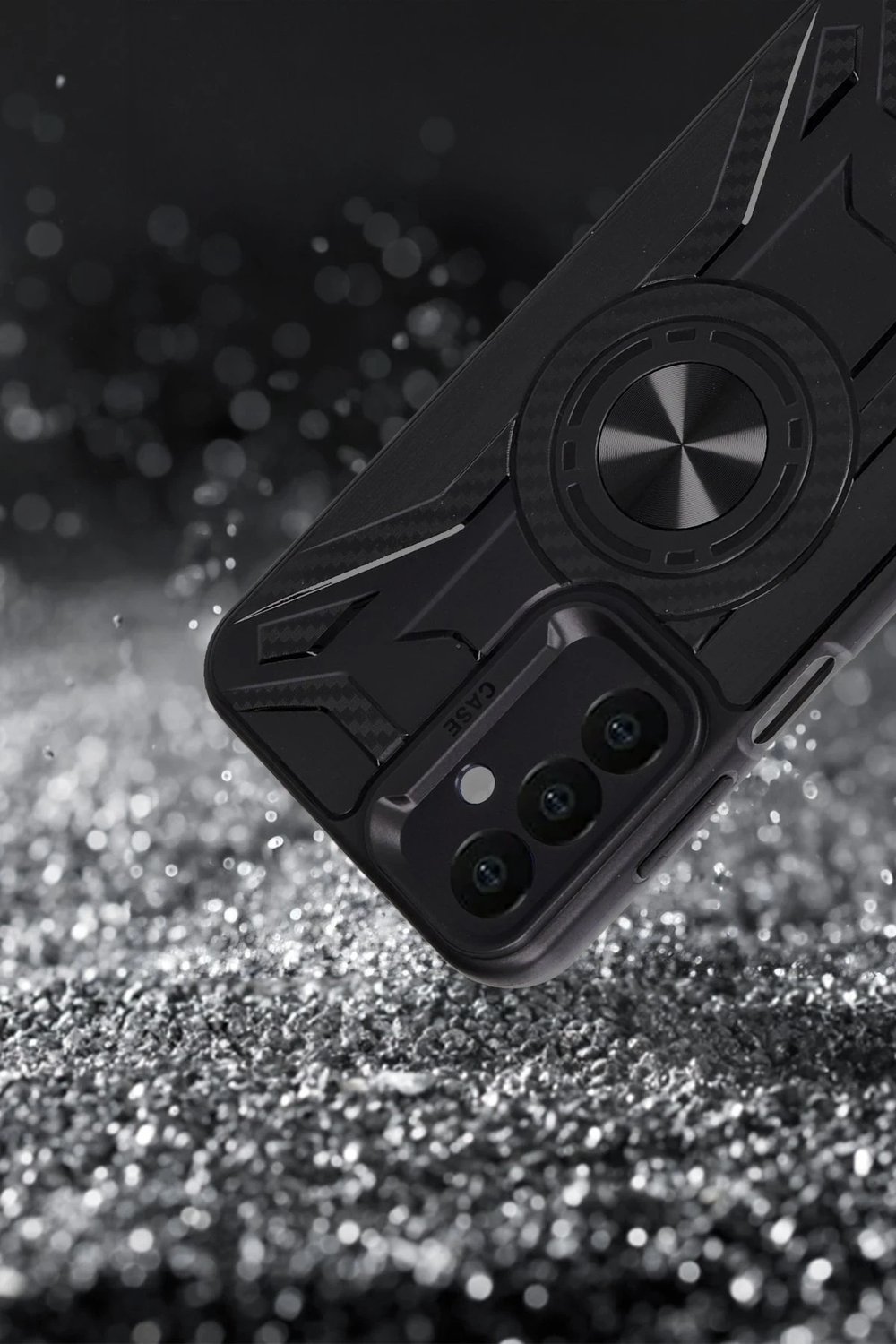 Mey İthalat®   Redmi Note 12 Pro 4G Kılıf Lincoln Silikon - Siyah