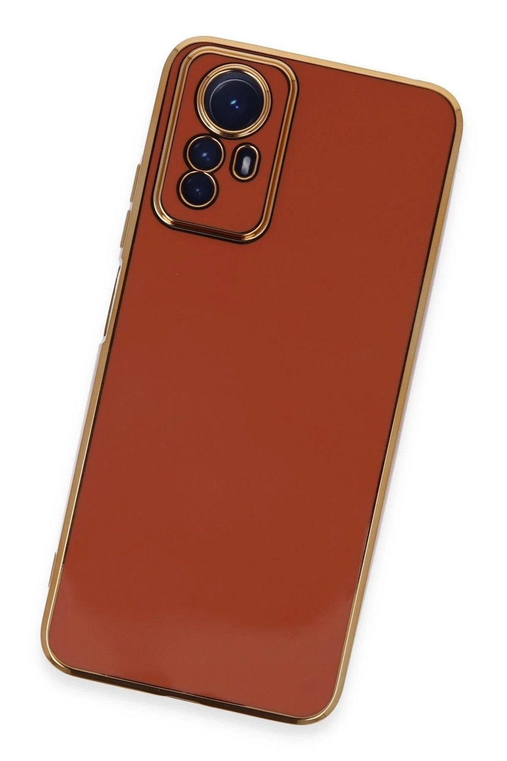 Mey İthalat®   Redmi Note 12S Kılıf Volet Silikon - Kırmızı