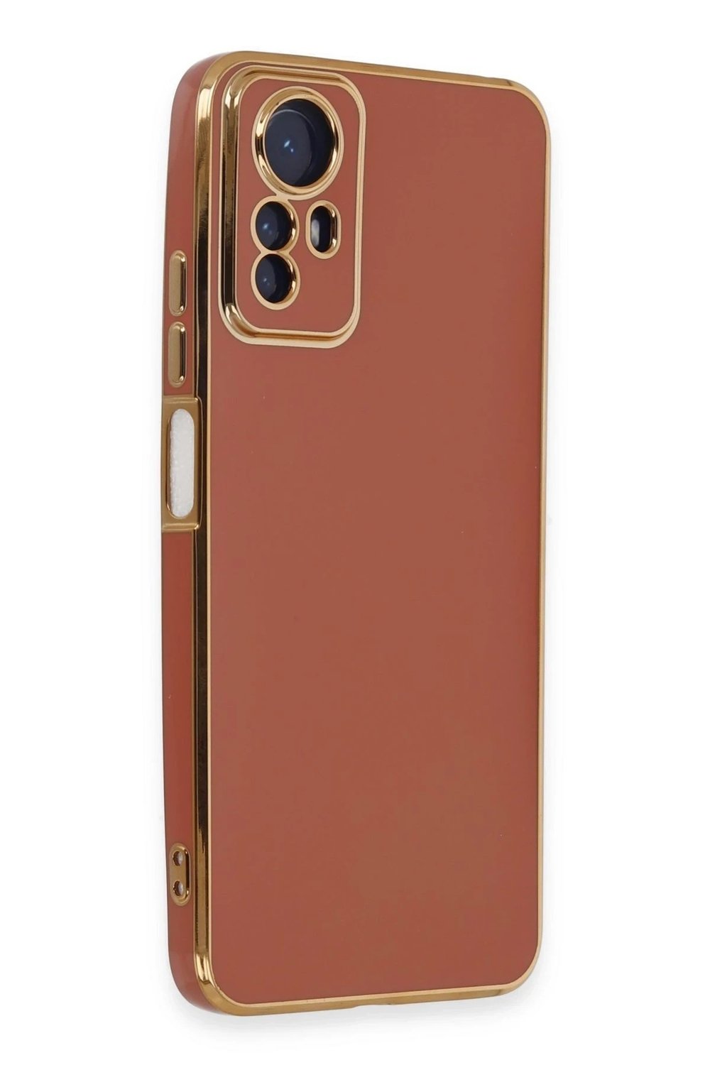 Mey İthalat®   Redmi Note 12S Kılıf Volet Silikon - Kırmızı