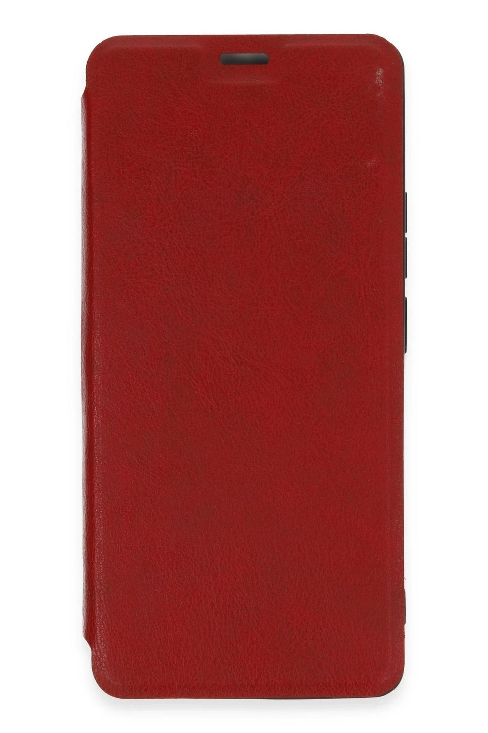 Mey İthalat®   Redmi Note 13 4G Kılıf Flip Cover - Kırmızı