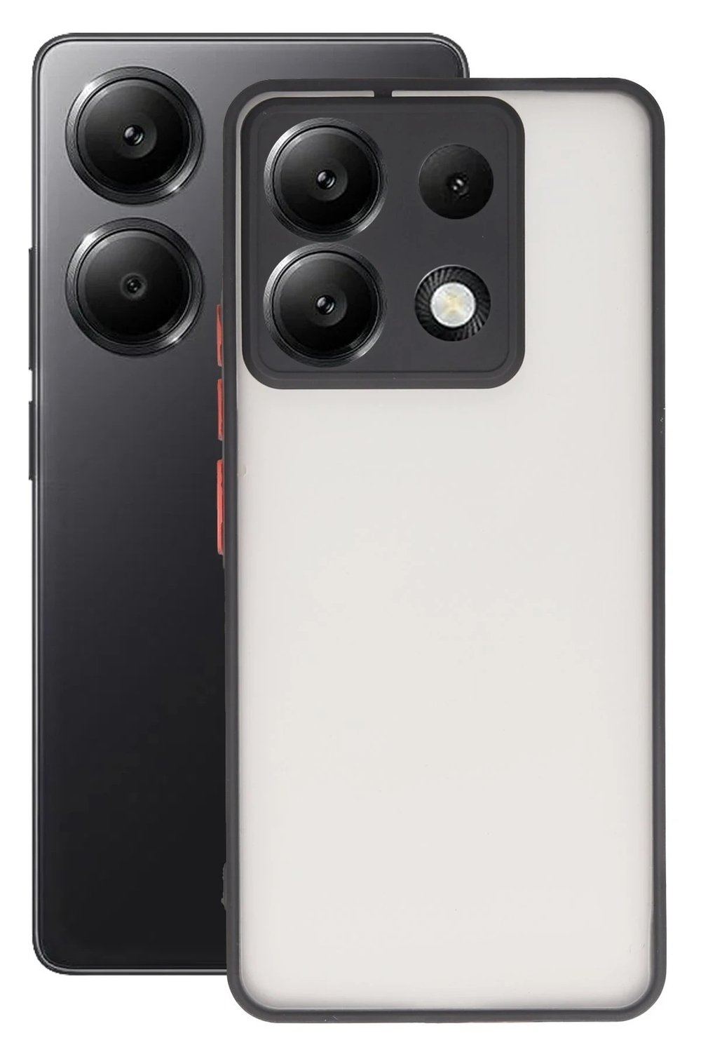 Mey İthalat®   Redmi Note 13 5G Kılıf Montreal Silikon Kapak - Yeşil