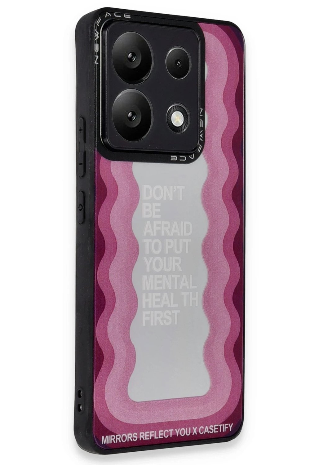 Mey İthalat®   Redmi Note 13 Pro 5G Kılıf Mirror Desenli Kapak - Mirror - 11