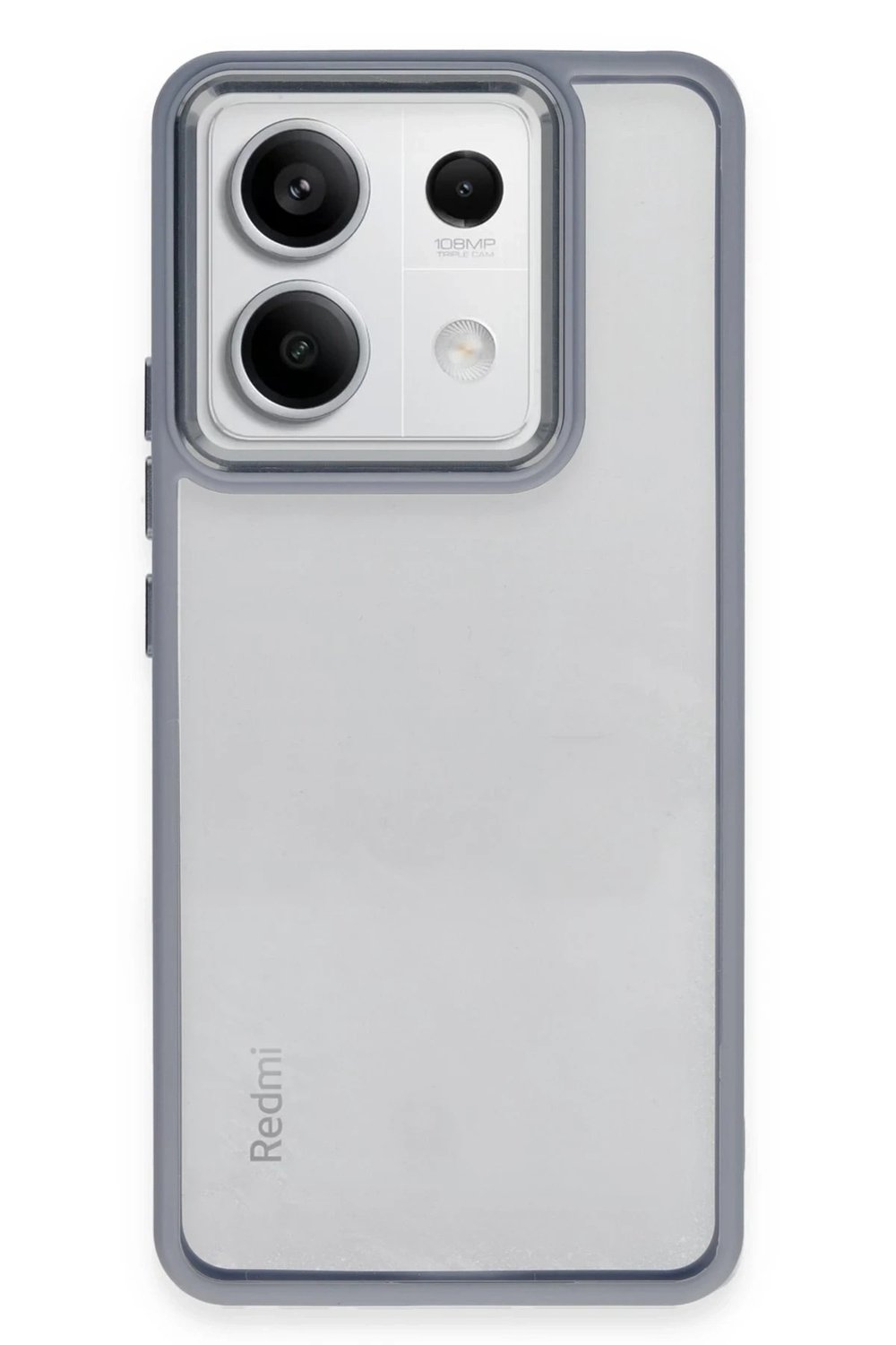 Mey İthalat®   Redmi Note 13 Pro 5G Kılıf Power Silikon - Sierra Blue