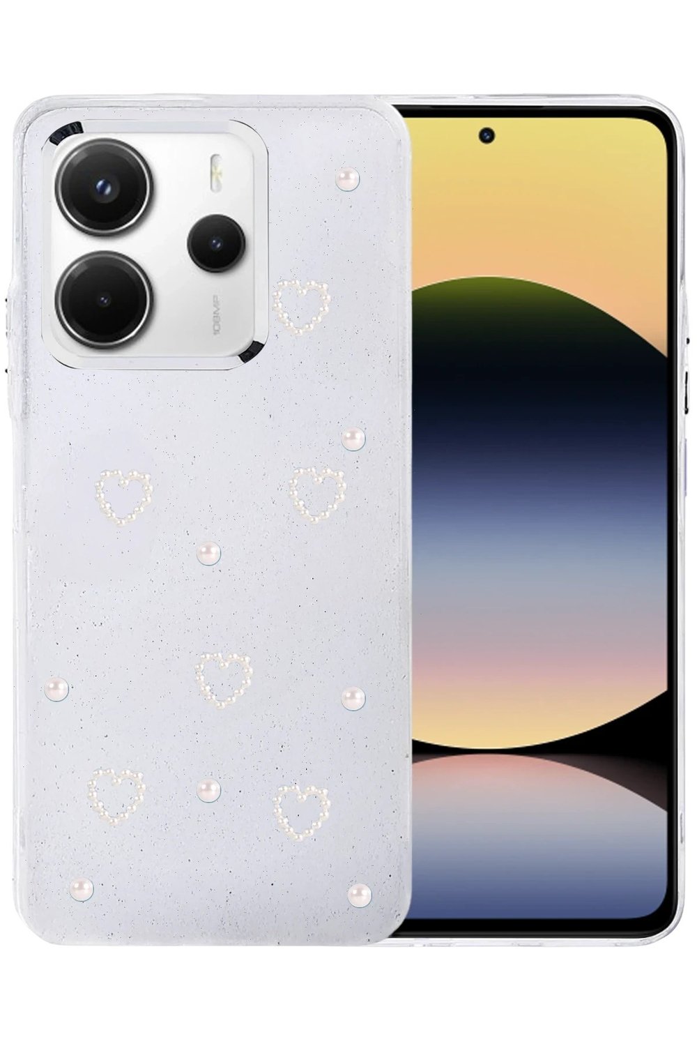 Mey İthalat®   Redmi Note 14 4G Fiyonk Desenli Kapak - Desen 10