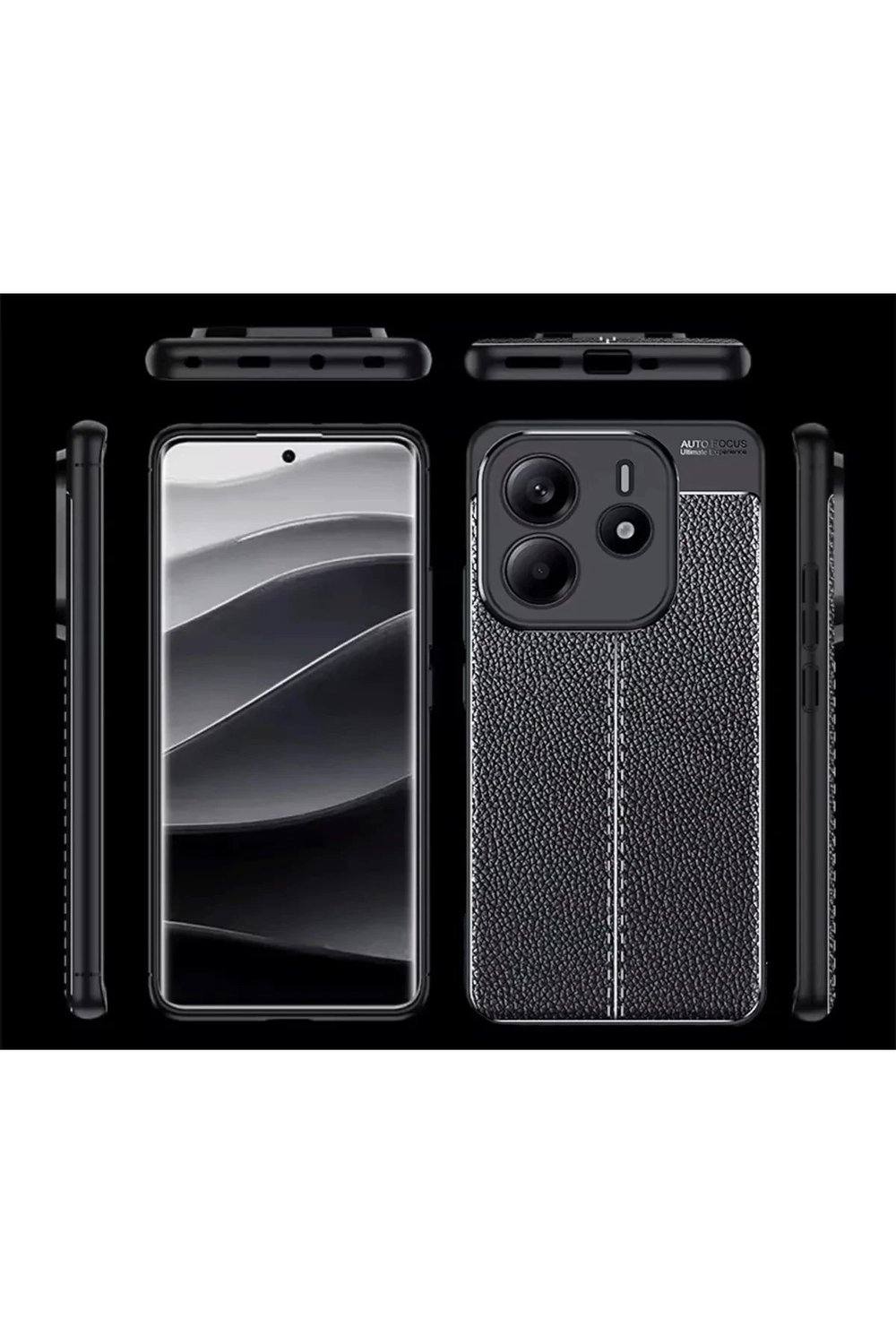 Mey İthalat®   Redmi Note 14 4G Kılıf Auto Focus Kapak - Lacivert
