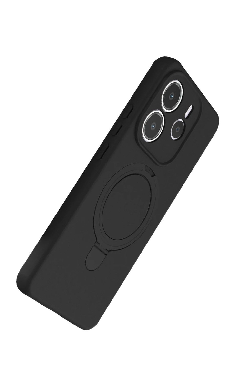 Mey İthalat®   Redmi Note 14 4G Regal Magsafe Standlı Kapak - Siyah