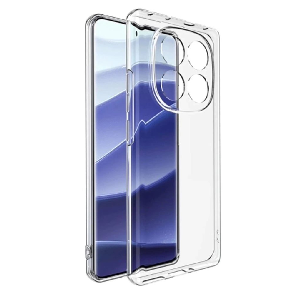 Mey İthalat®   Redmi Note 14 Pro 4G Kılıf Lüx Şeffaf Silikon
