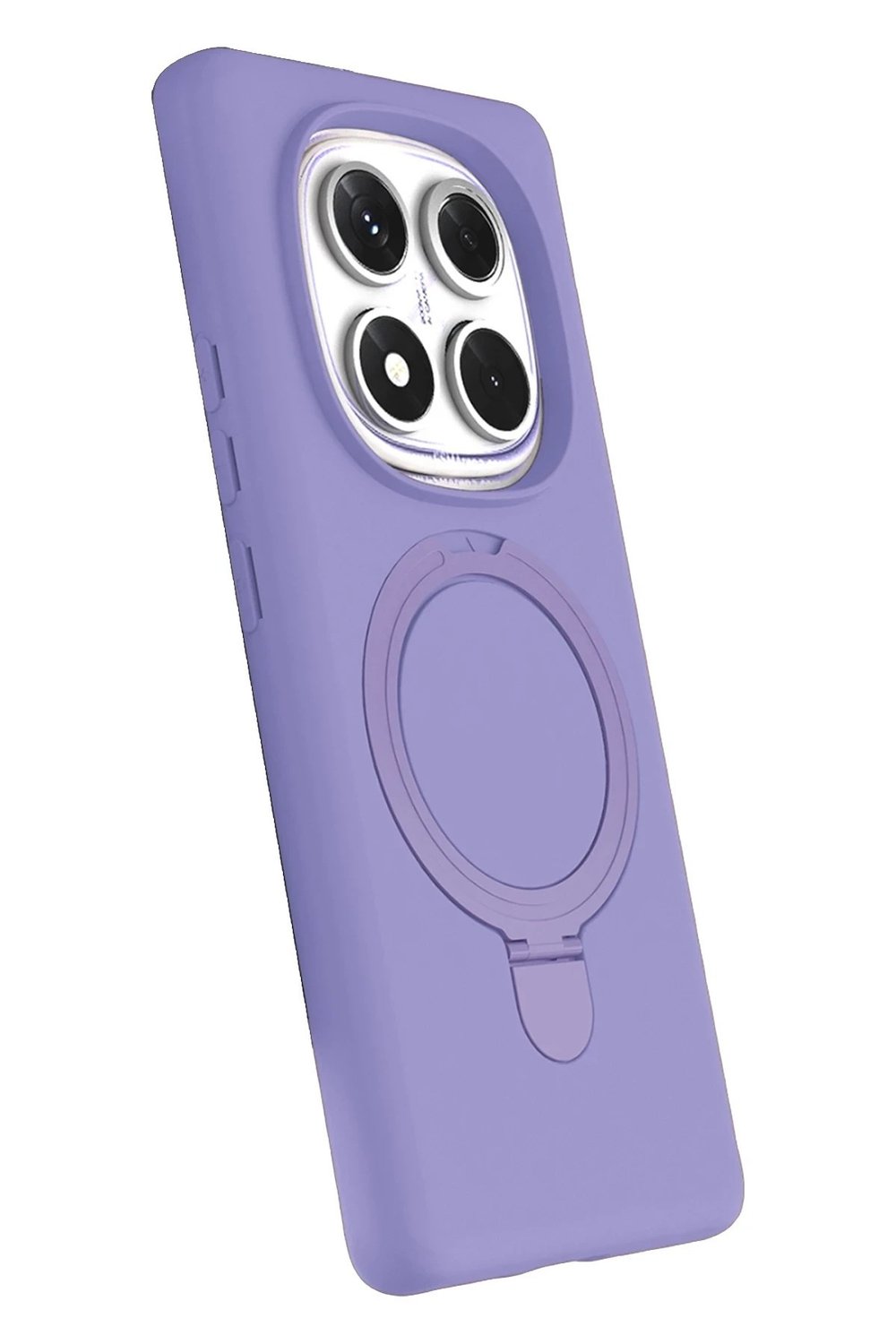 Mey İthalat®   Redmi Note 14 Pro 4G Regal Magsafe Standlı Kapak - Lila