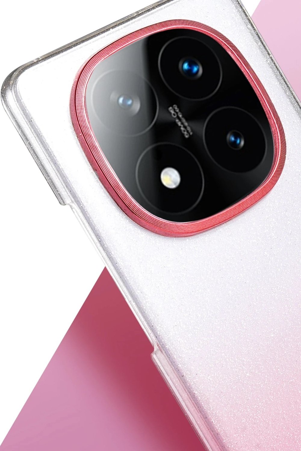 Mey İthalat®   Redmi Note 14 Pro 5G Glossy Kapak - Pembe