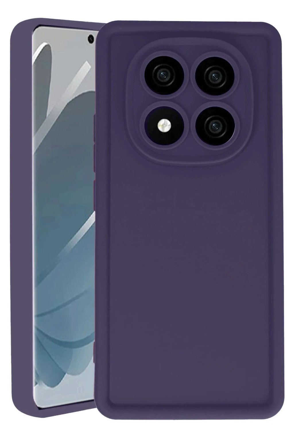 Mey İthalat®   Redmi Note 14 Pro 5G Kılıf Viera Silikon - Mor