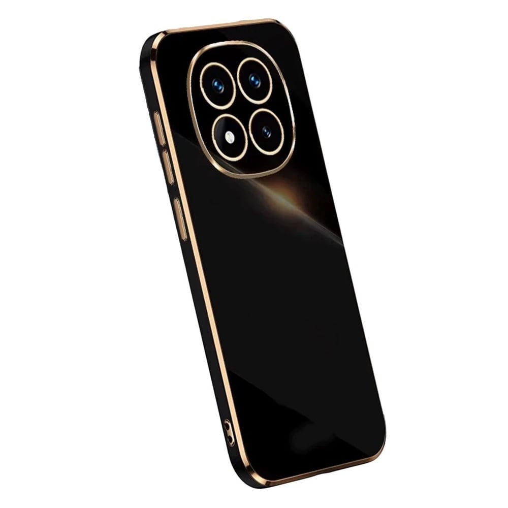 Mey İthalat®   Redmi Note 14 Pro 5G Kılıf Volet Silikon - Siyah