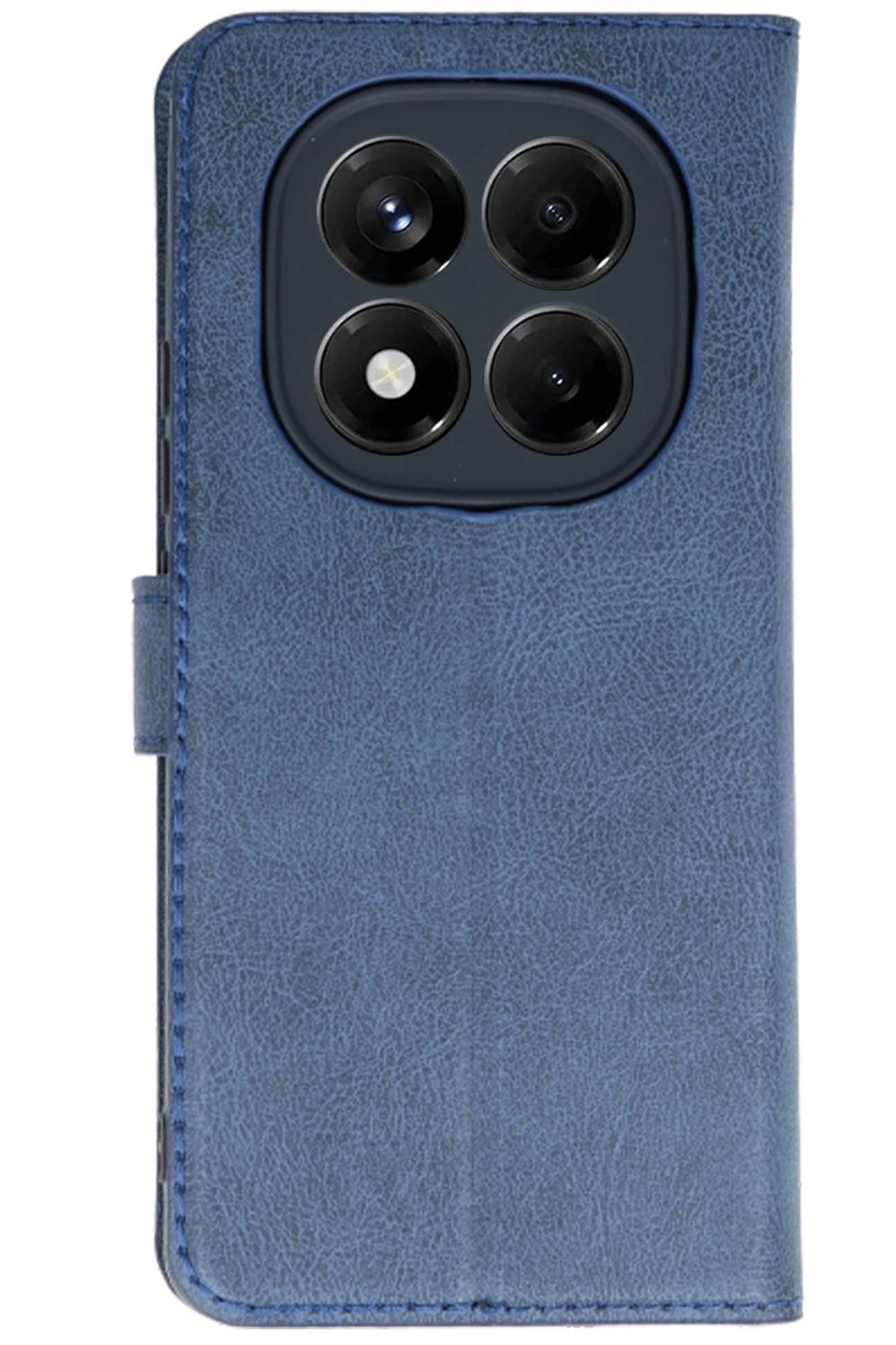 Mey İthalat®   Redmi Note 14 Pro 5G Kılıf Trend S Plus Kapaklı Kılıf - Lacivert