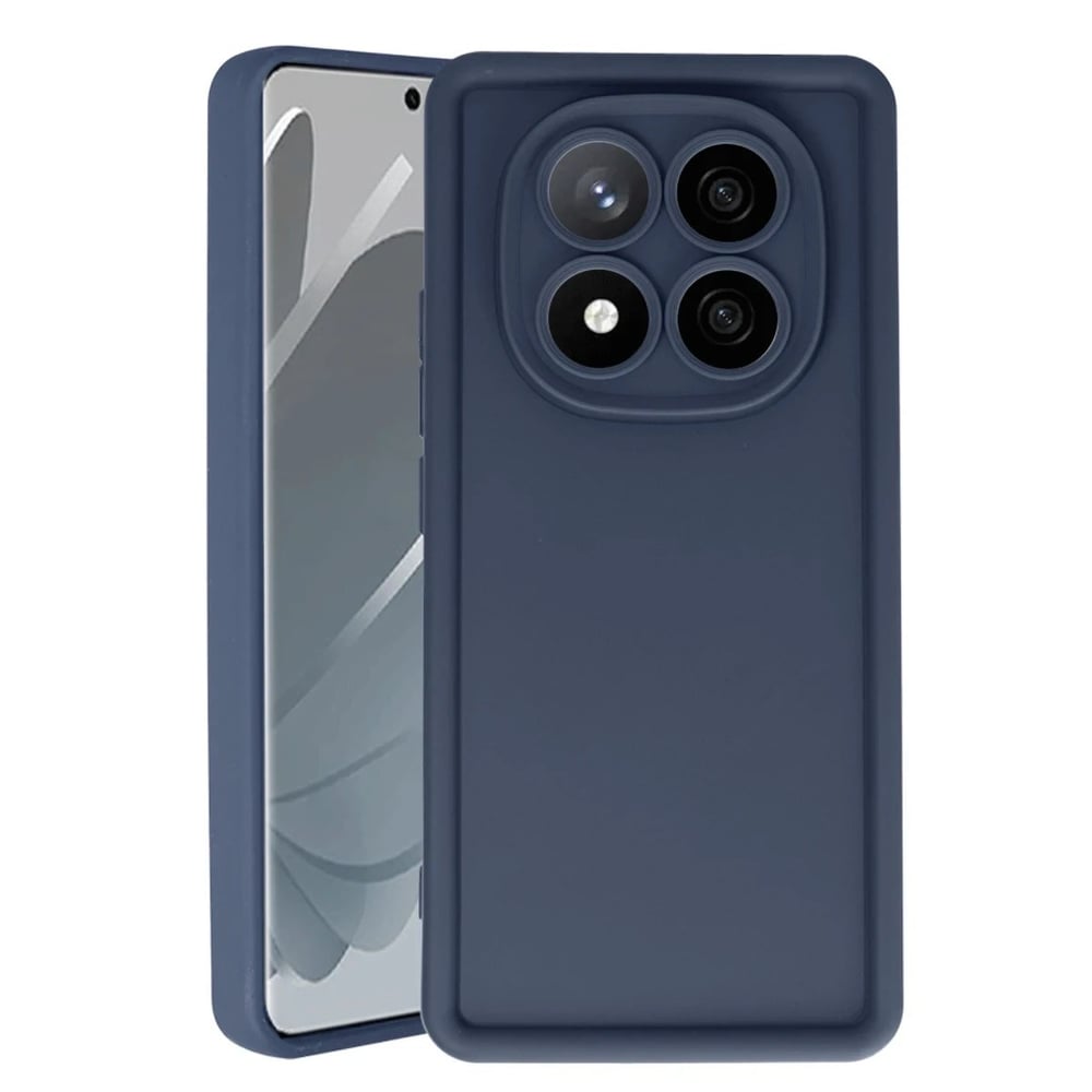 Mey İthalat®   Redmi Note 14 Pro 5G Kılıf Viera Silikon - Lacivert