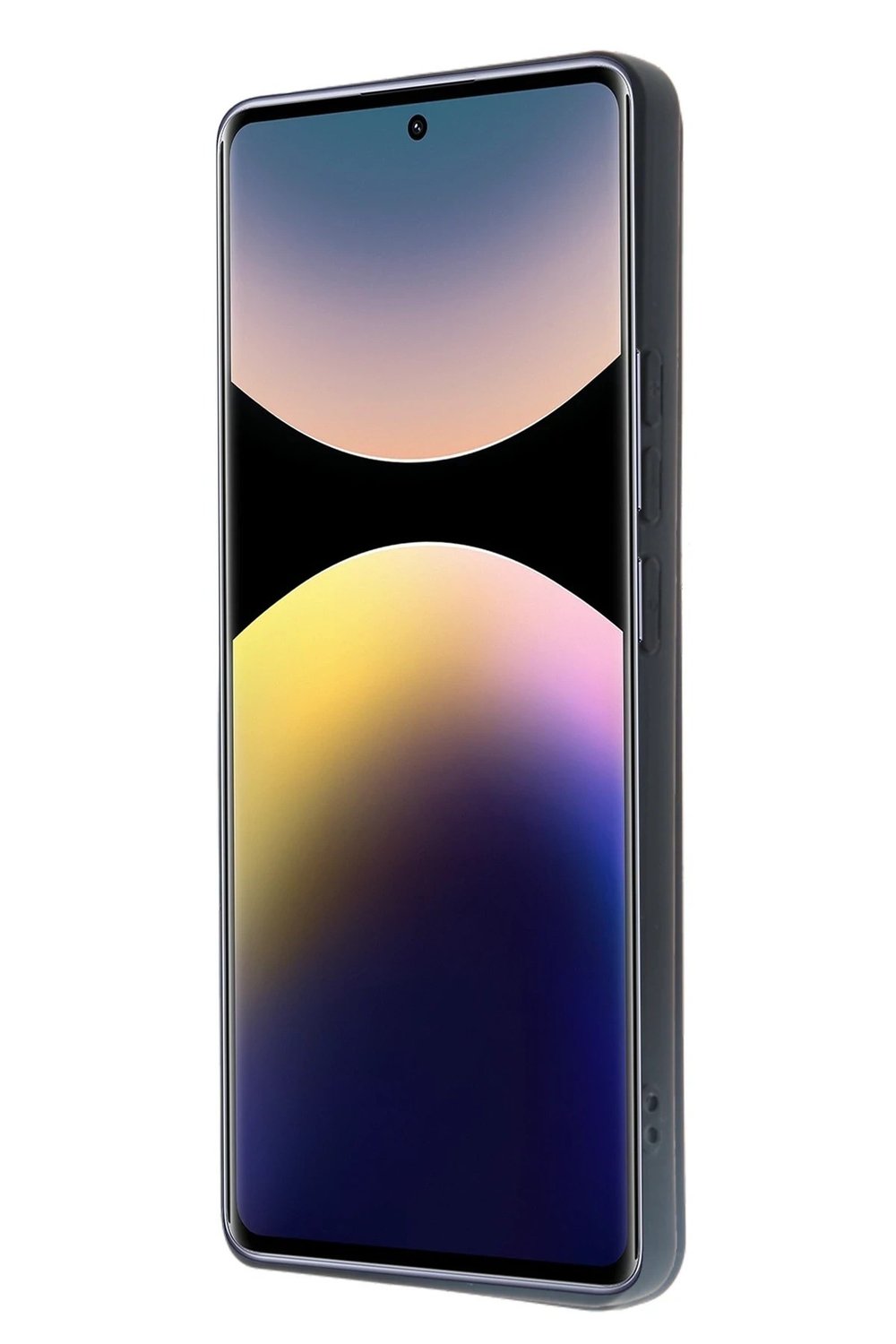 Mey İthalat®   Redmi Note 14 Pro 5G Kılıf Sara Kartvizitli Deri Kılıf - Koyu Yeşil