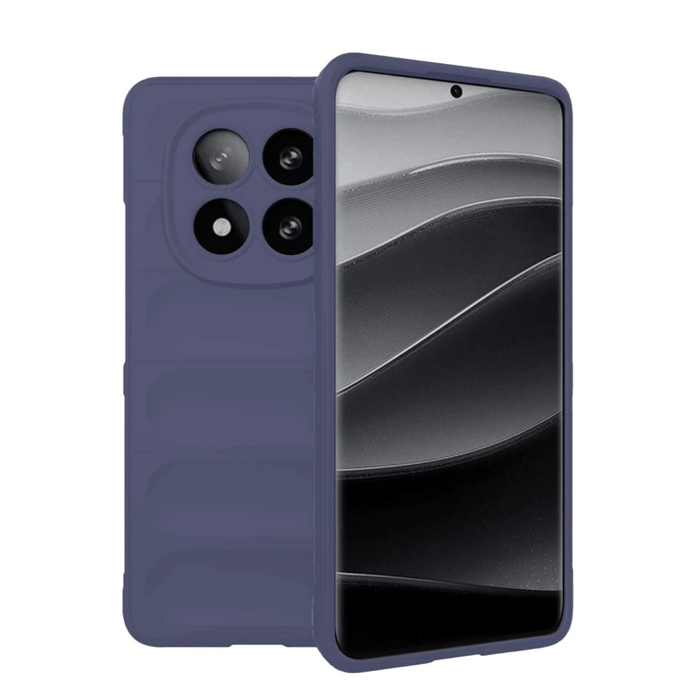 Mey İthalat®   Redmi Note 14 Pro 5G Kılıf Optimum Silikon - Lacivert