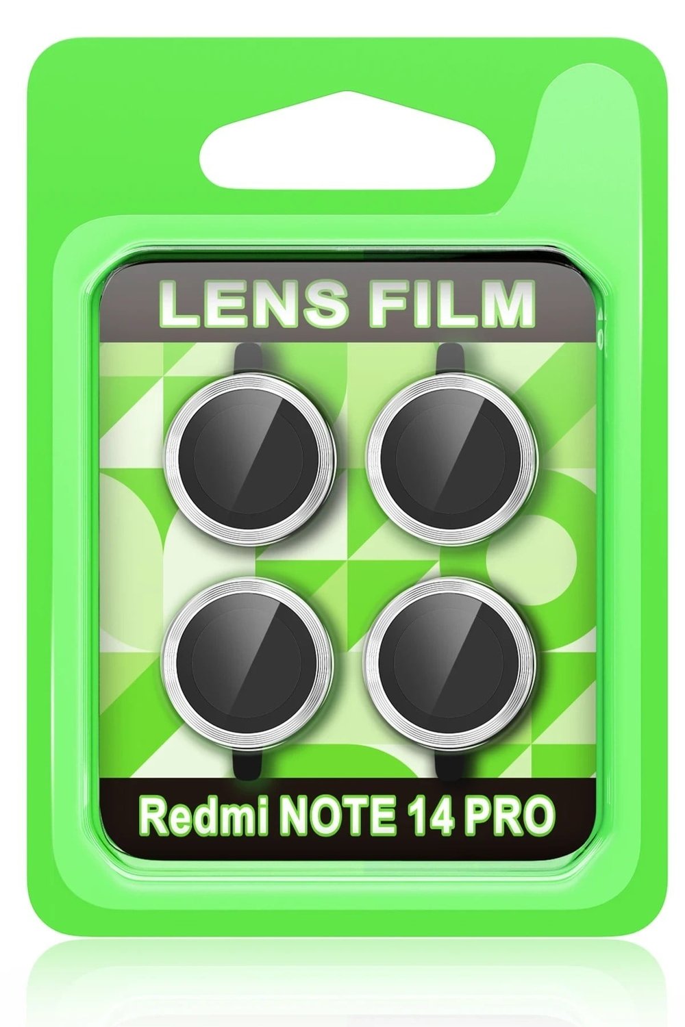 Mey İthalat®   Redmi Note 14 Pro 5G Raze Metal Kamera Lens - Gümüş