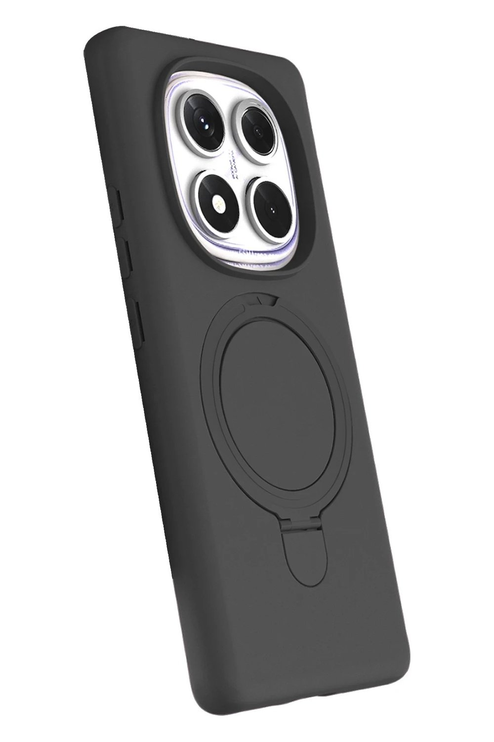 Mey İthalat®   Redmi Note 14 Pro 5G Regal Magsafe Standlı Kapak - Titan Gri