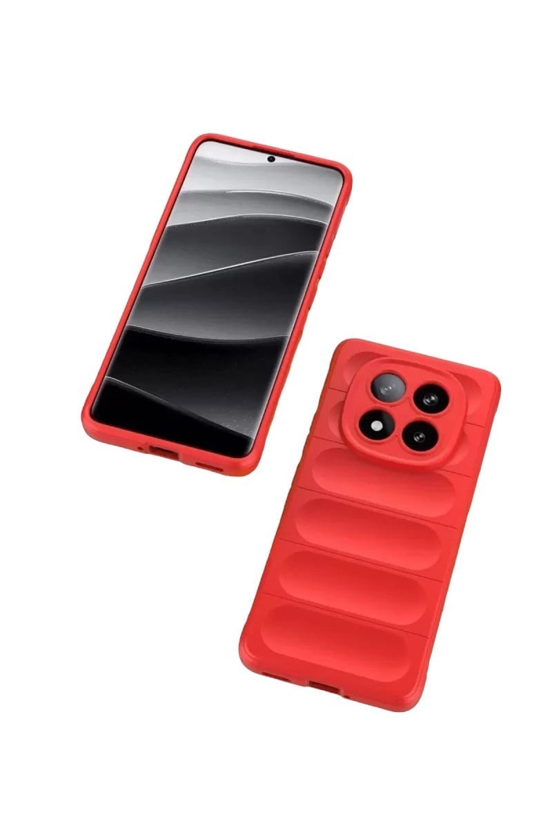 Mey İthalat®   Redmi Note 15 4G Optimum Silikon - Kırmızı