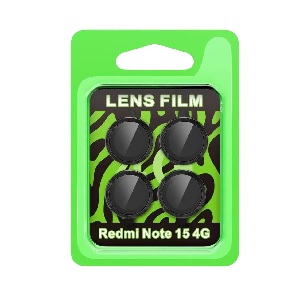 Mey İthalat®   Redmi Note 15 4G Raze Metal Kamera Lens - Siyah