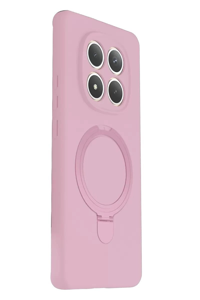 Mey İthalat®   Redmi Note 15 4G Regal Magsafe Standlı Kapak - Açık Pembe