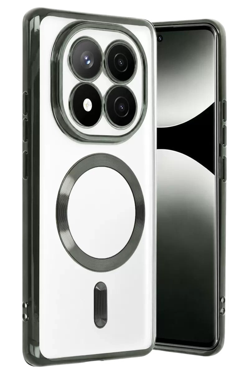 Mey İthalat®   Redmi Note 15 Pro 4G Kross Magneticsafe Kapak - Koyu Yeşil