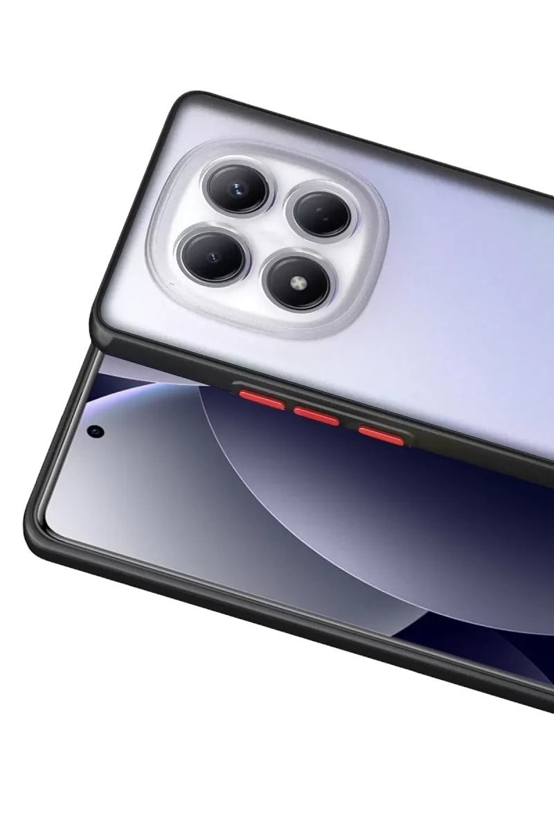 Mey İthalat®   Redmi Note 15 Pro 4G Montreal Silikon Kapak - Siyah