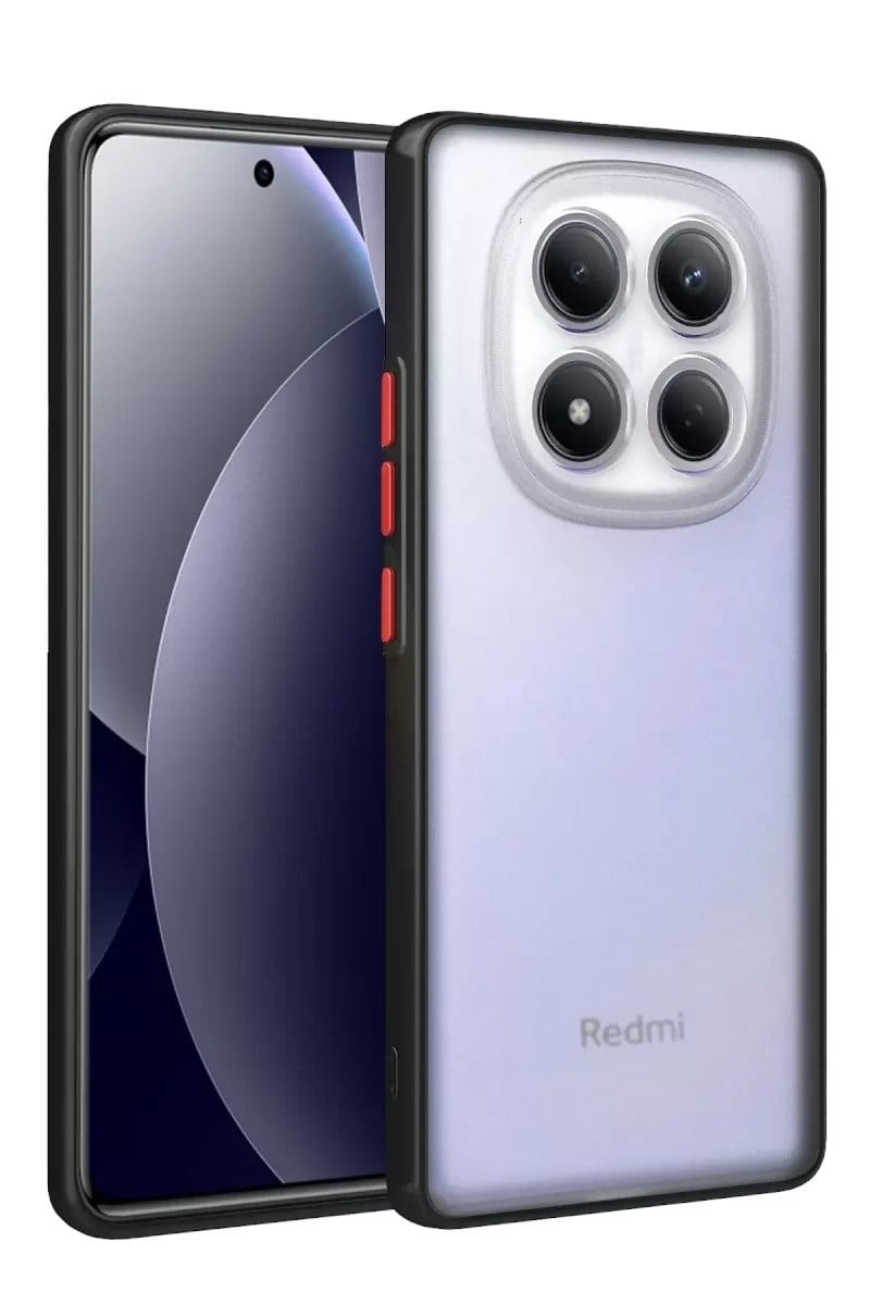 Mey İthalat®   Redmi Note 15 Pro 4G Montreal Silikon Kapak - Siyah