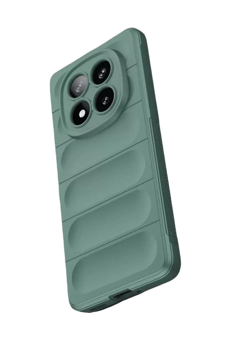 Mey İthalat®   Redmi Note 15 Pro 4G Optimum Silikon - Koyu Yeşil