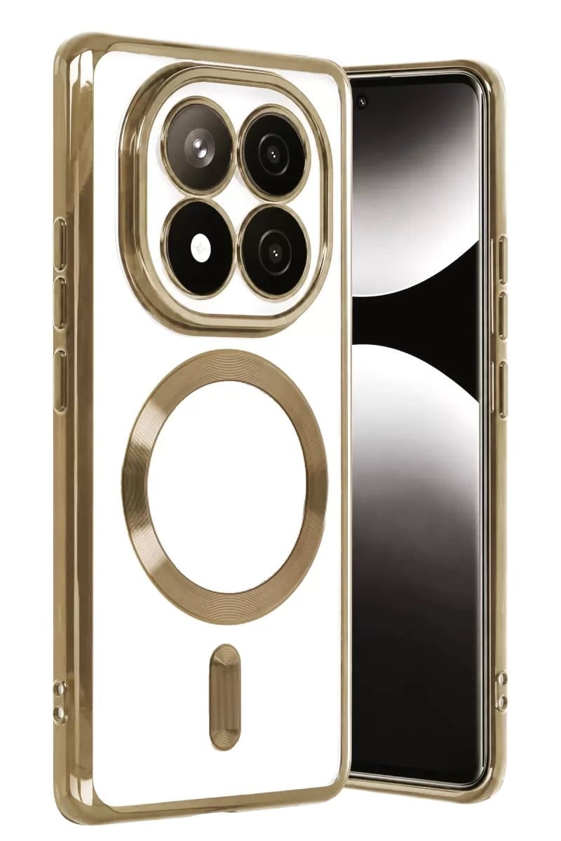Mey İthalat®   Redmi Note 15 Pro Plus 5G Kross Magneticsafe Kapak - Çöl Titanyum