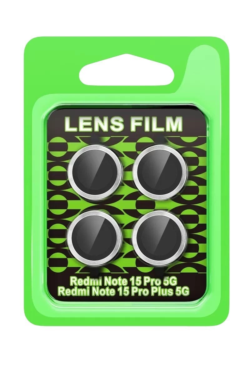 Mey İthalat®   Redmi Note 15 Pro Plus 5G Raze Metal Kamera Lens - Gümüş