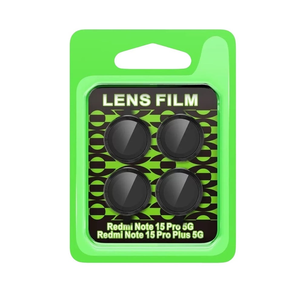 Mey İthalat®   Redmi Note 15 Pro Plus 5G Raze Metal Kamera Lens - Siyah