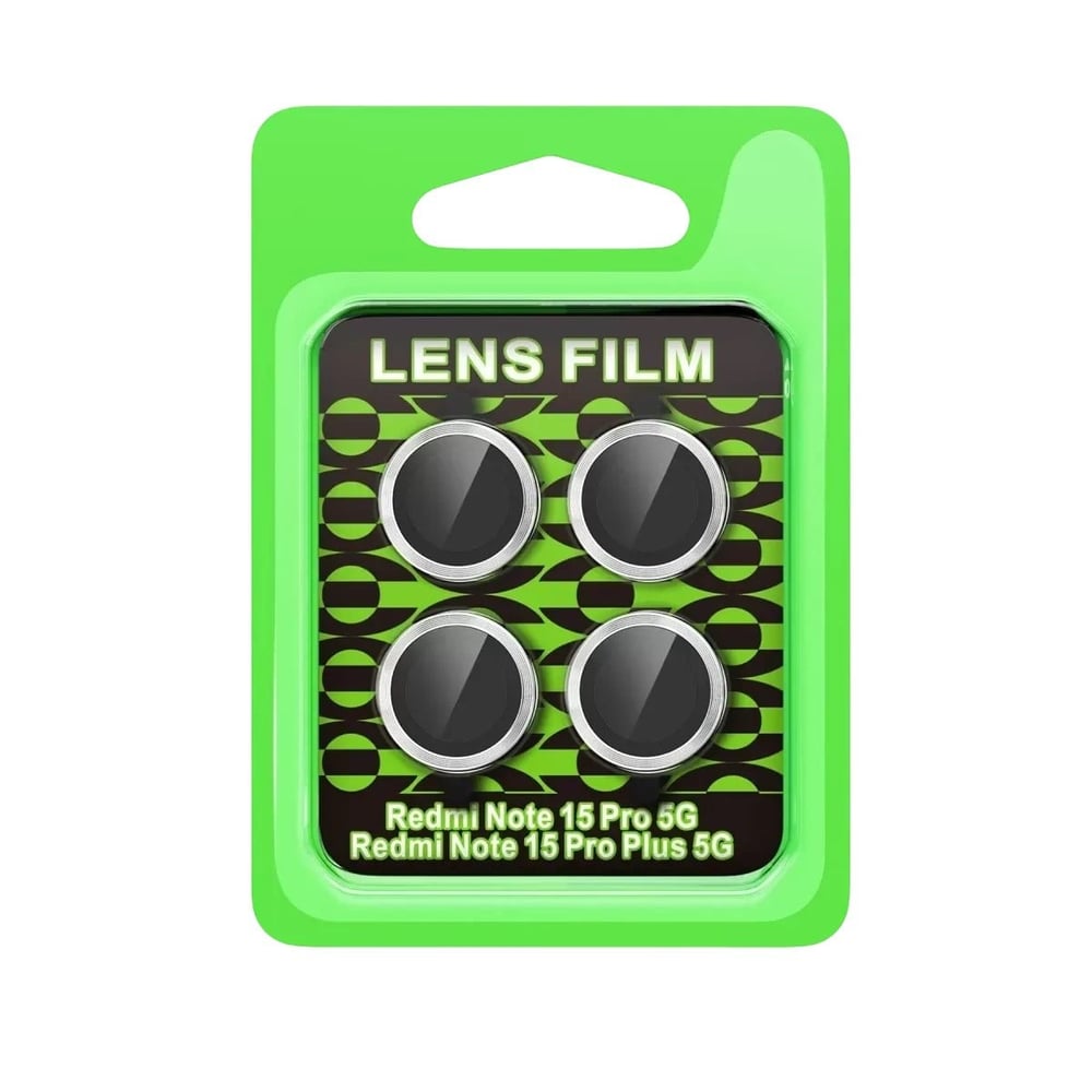 Mey İthalat®   Redmi Note 15 Pro Plus 5G Raze Metal Kamera Lens - Gümüş