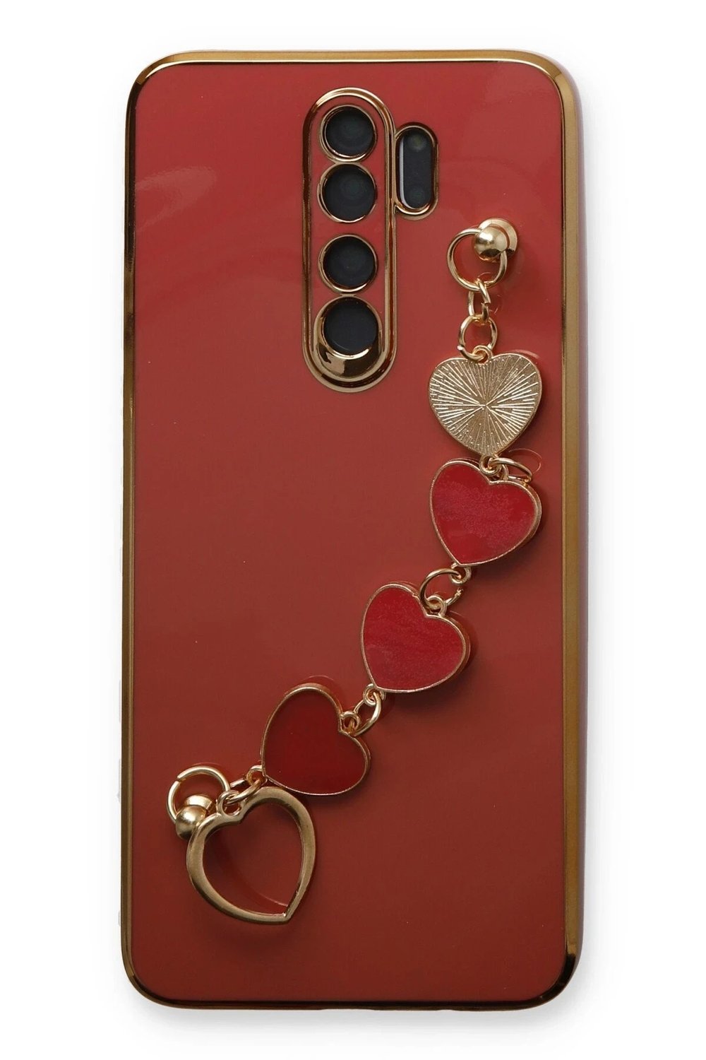 Mey İthalat®   Redmi Note 8 Pro Kılıf Esila Silikon - Kırmızı